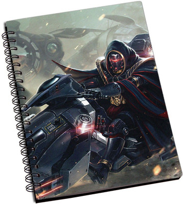 

Rangeele Inkers A5 Notebook(Super Action Game, Multicolor)