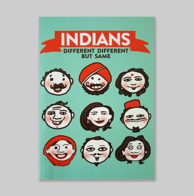 

Chimp A6 Notebook(Indians, Green)