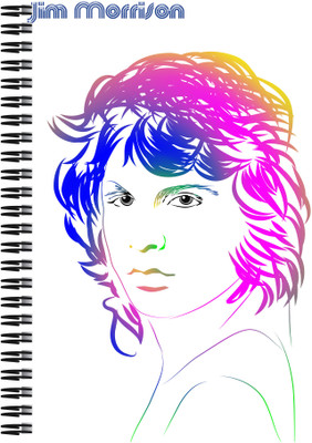 

Art Emporio A5 Notebook(Jim Morrison, Multicolor)