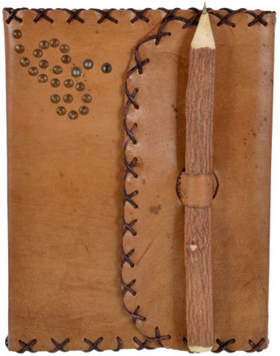 

Craft Play Regular Diary(Special Leather With Pen, Brown)