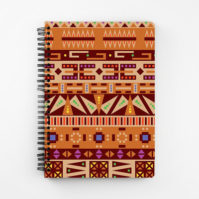 

RAYITE A5 Diary(Tribal Pizza, Multicolor)