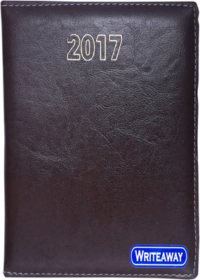 

WRITEAWAY Regular Diary(Chief I Date 2 color Super (Sunday Seprate), Brown)