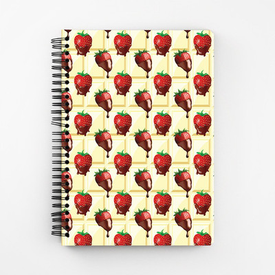 

RAYITE A5 Diary(Strawberry Dip, Multicolor)