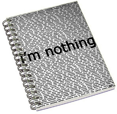

Shopmania A5 Notebook(I am nothing, Multicolor)