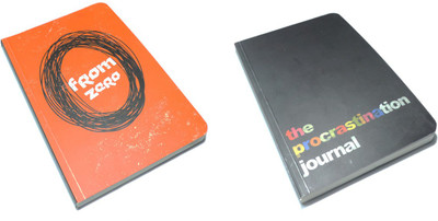 

Ink and Graphite A5 Notebook(Paperback Collection Combo, Multicolor, Pack of 2)