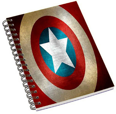 

Shopmania A5 Notebook(Star, Multicolor)