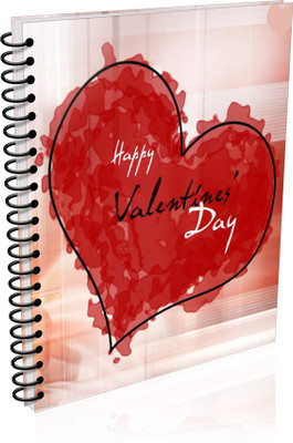 

VenTechno A5 Diary(Valentine Special A5 - Diary (Spiral Bound), Multicolor)