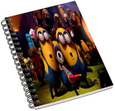 

Shopmania A5 Notebook(Cartton, Multicolor)