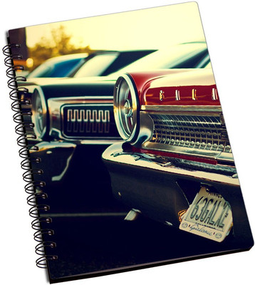 

Rangeele Inkers A5 Notebook(Beautiful Car View, Multicolor)