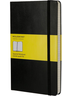 

Moleskine A5 Notebook(Large, Black)