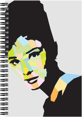 

Art Emporio A5 Notebook(Audrey Hepburn, Multicolor)