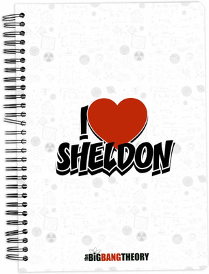 

MC SID RAZZ A5 Notebook(Big Bang Theory, White)