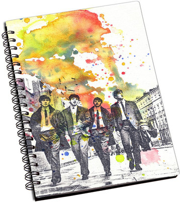 

Rangeele Inkers A5 Notebook(The Beatles Beautful Painting, Multicolor)
