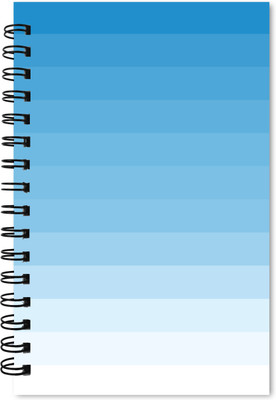 

The Design Junction A5 Notebook(Blue Colour, Blue)