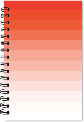 

The Design Junction A5 Notebook(Red Color, Red)