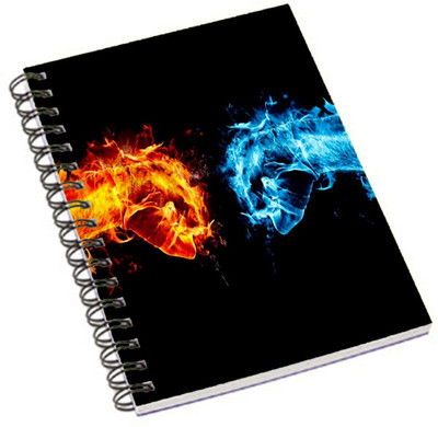

Shopmania A5 Notebook(DESIGNER PRINTED NOTEBOOK, Multicolor)
