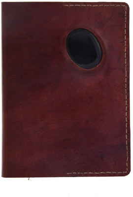 

Craft Play A5 Diary(Leather with Black Stone, Brown)