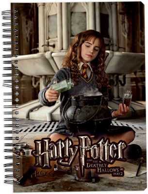 MC SID RAZZ Harry Potter A5 Notebook Ruled 150 Pages(Multicolor)