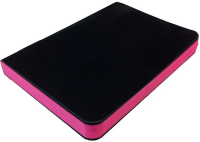 

Rubberband A6 Notebook(Paint Box Series, Pink Pages)