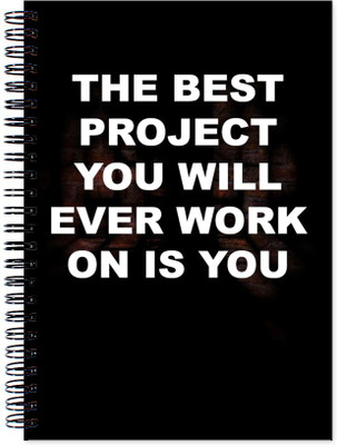 

VenTechno A5 Diary(Inspire / Motivational Covered Wirebound Ruled Paper Sheets Personal and Office Stationary Notebooks Diary, Multicolor)