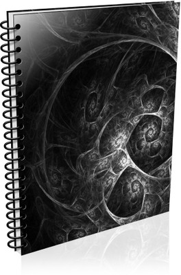 

VenTechno A5 Diary(Black Theme A5 - Diary (Spiral Bound), Multicolor)