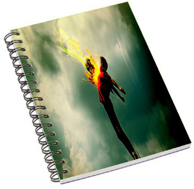 

Shopmania A5 Notebook(DESIGNER PRINTED NOTEBOOK, Multicolor)
