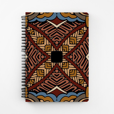 

RAYITE A5 Diary(Dark Patterns, Multicolor)