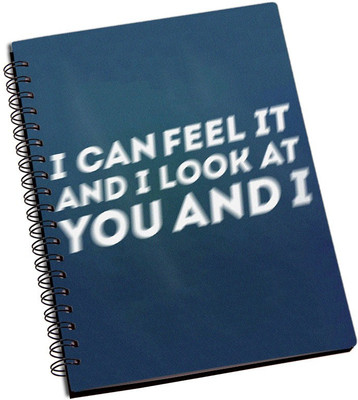 

Rangeele Inkers A5 Notebook(You And I, Multicolor)