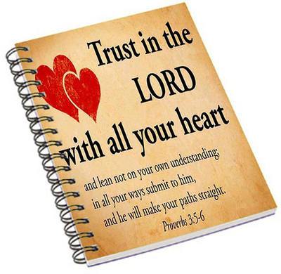 

Shopmania A5 Notebook(Trust in the lord, Multicolor)