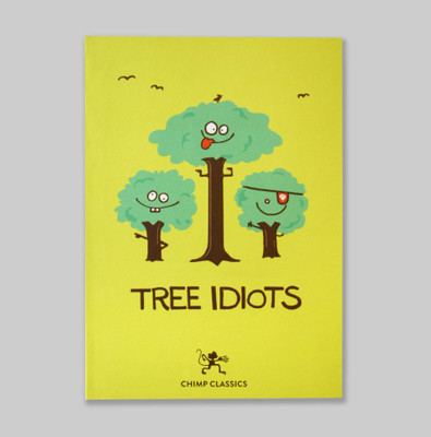 

Chimp A6 Notebook(Tree Idiots, Yellow)