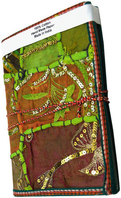 

R S Jewels Regular Diary(Handcrafted, Multicolor)
