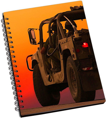 

Rangeele Inkers A5 Notebook(Jeep Travel, Multicolor)