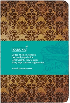

Karunavan Notebook(Coffee Theme, Brown)