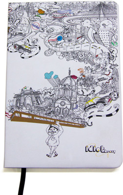 

Idiotheory A5 Notebook(City Collection, White)
