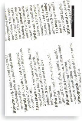 

Goodwork A5 Notebook(Dictionary, White)