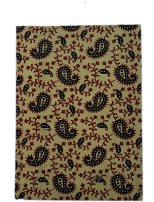 

Rstore Regular Notebook(Handmade Bagru Print Notebook Diary (Size 17.7x12.9cm), Multicolor)