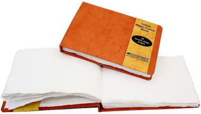 Luv Indiya Regular Journal(Handmade, Orange)