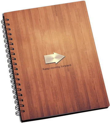 

Rangeele Inkers A5 Notebook(Keep Moving Forward, Multicolor)