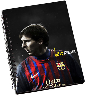 

Rangeele Inkers A5 Notebook(Leo Messi, Multicolor)