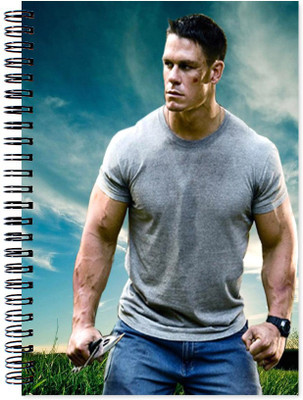 

VenTechno A5 Diary(John Cena Wirebound Ruled Paper Sheets Personal and Office Stationary Notebooks Diary, Multicolor)