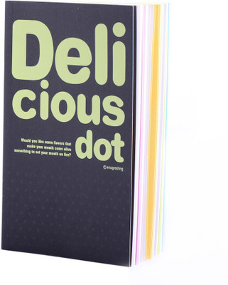 

Enwraps Regular Notebook(Delicious dot, Black)