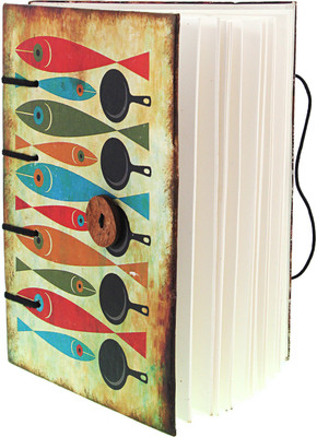 

Craft Club Regular Notebook(Fish Print In Special Binding, Multicolor)