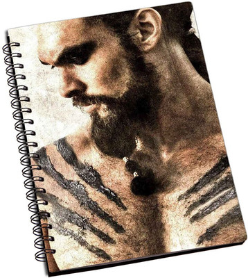

Rangeele Inkers A5 Notebook(GOT khal drogo, Multicolor)