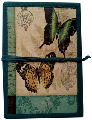 

Craft Play Regular Journal(Vintage Butterfly, Blue)