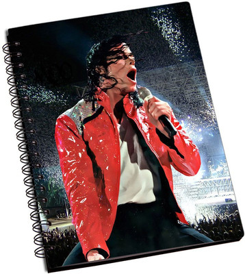 

Rangeele Inkers A5 Notebook(Michael Jackson Performing, Multicolor)