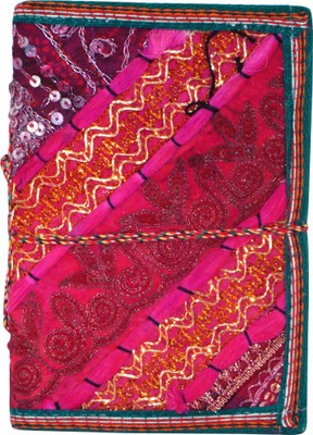 

R S Jewels Regular Diary(Paper Handmade Patchwork Notpad, Multicolor)