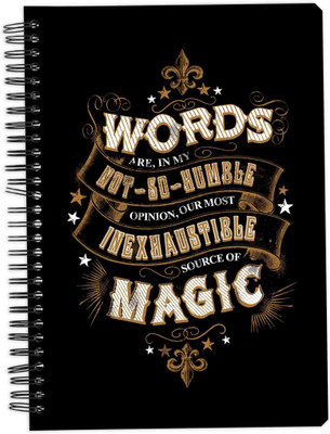 

MC SID RAZZ A5 Notebook(Harry Potter, Multicolor)