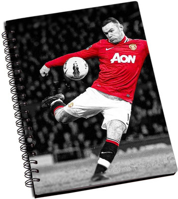 

Rangeele Inkers A5 Notebook(Wayne Rooney Super Kick, Multicolor)