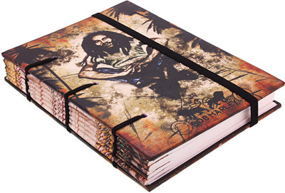 

Craft Club Regular Notebook(Vintage BOB MARLEY Print In Special Binding, Multicolor)