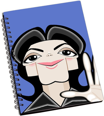 

Rangeele Inkers A5 Notebook(Micheal jackson Manga Cartoon, Multicolor)